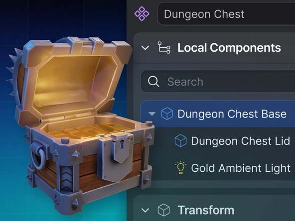 Plug and play components